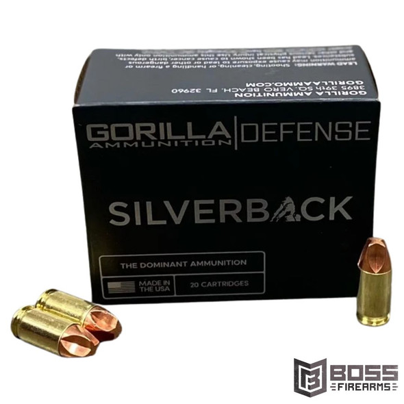Gorilla - Silverback 380ACP 65gr Lehigh Xtreme Defense 20/Box - GA38065LXD - Boss Firearms - BossFirearms.com