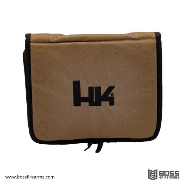 Heckler & Koch - Soft Pistol Case - 10" x 7.5" - Tan - #HK95001038