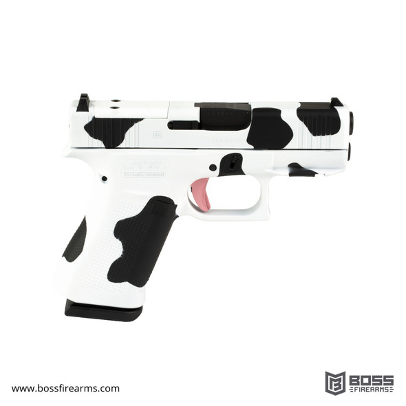 Glock - 43X MOS 9mm Semi-Auto 3.41" Pistol - Cow Print - #PX4350201FRMOSN