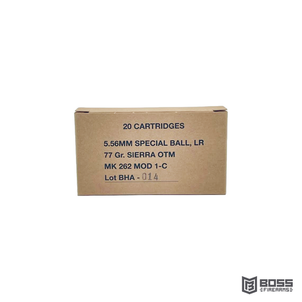 Black Hills - 5.56 77Gr. MK 262 MOD 1-C - 20rd Box - #MP460556N9-20RD