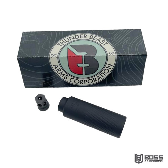 Thunder Beast - Magnus Magnum K (Extra Short) .30CAL Suppressor - Black - 5/8x24 - #MAGNUS-K-CB-30