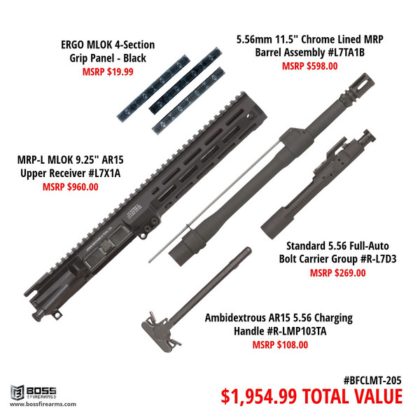 LMT Defense - MRP-L MLOK 11.5" Complete Upper Receiver Bundle - #BFCLMT-205