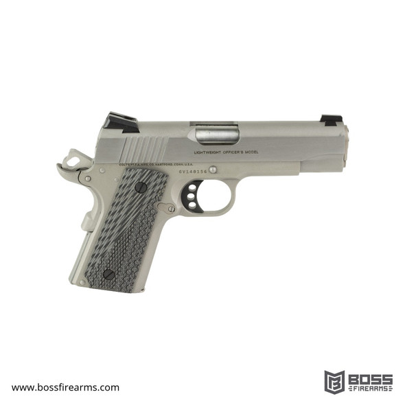 Colt Lightweight Officer .45 ACP 1911 4.25" Semi-Auto Pistol - Novak Sights - #O9840XE