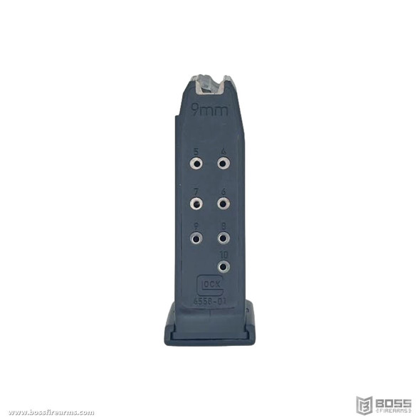 Glock G26 Gen 4 9mm 10-Round OEM Factory Magazine - #6558-01