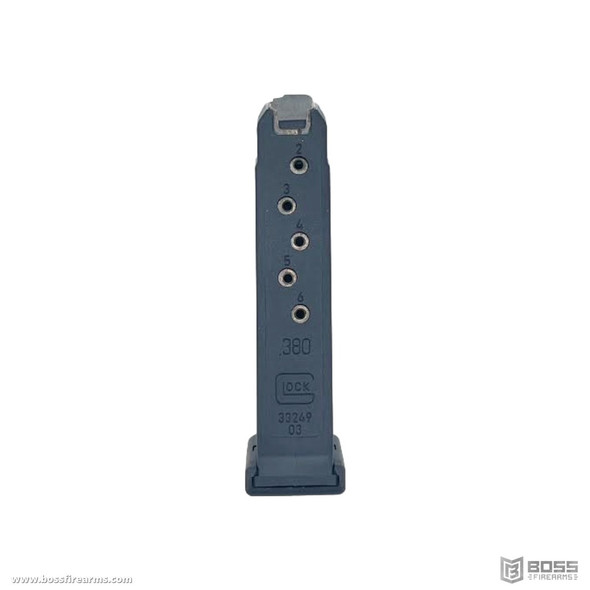 Glock G42 .380ACP 6-Round OEM Factory Magazine - #33249-03