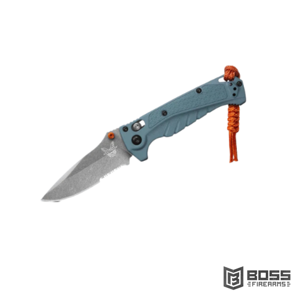 Benchmade Mini Adira Depth Blue Drop Point #18065S