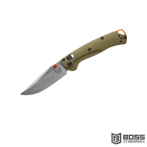 Benchmade Mini Taggedout OD Green G10 #15534