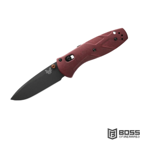 Benchmade Mini Barrage Redstone Drop Point #585BK-04