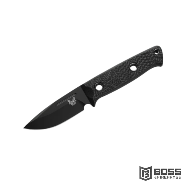 Benchmade Mini Bushcrafter Carbon Fiber Drop Point #165BK