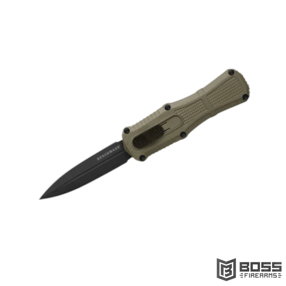 Benchmade Mini Claymore OTF Ranger Green Grivory Dagger #3375GY-1