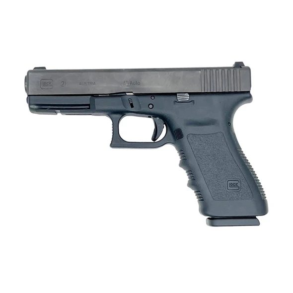 Glock G21SF Gen 3 .45 Auto 4.60" Semi-Auto Pistol left side profile view.