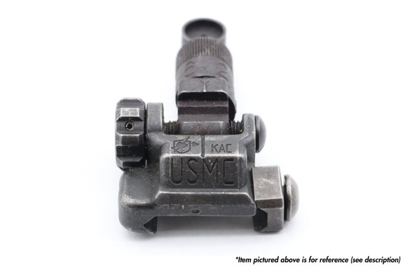 KAC Knights Armament Company "USMC" Marked Micro Rear Sight - (Pre-Owned)
