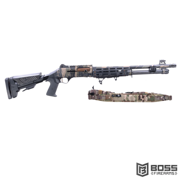 Orthos Arms Raider S4 Elite 3" 12ga Semi-Auto Shotgun 18.5" Woodland