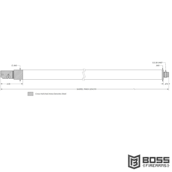 Proof Research CZ 455/457 .22LR 18.5" Threaded Barrel 121443