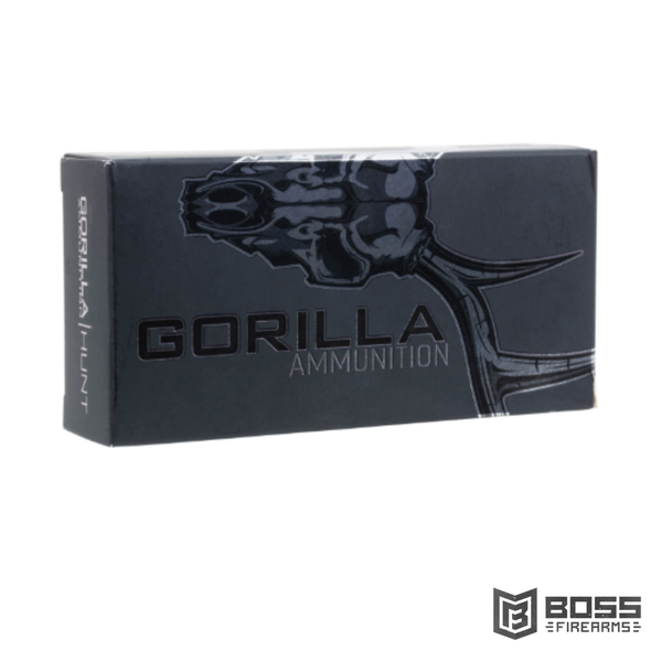 Gorilla Ammunition 8.6 Blackout, 190gr Fracturing Supersonic Hunting Ammunition, Punisher Series – 20 Round Box GA86190PS