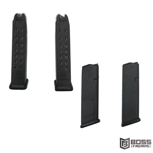 Used Glock 17 9mm 17rd Mags G17USEDMAG