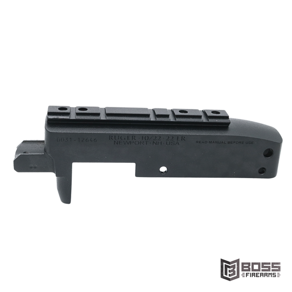 Ruger 10/22 Stripped Receiver with Rail and Cleaning Hole in Rear VCSCU-0145R
