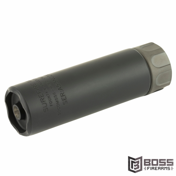 Surefire - SOCOM Mini2 5.56MM Rifle Silencer - Black - #SOCOM556-MINI2-BK - 84871324465 - Boss Firearms - BossFirearms.com