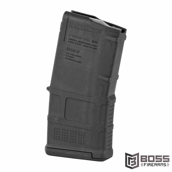 Magpul PMAG M3 20rd. .223/5.56mm AR15 Magazine - MAG560-BLK - 873750007915 - Boss Firearms - BossFirearms.com
