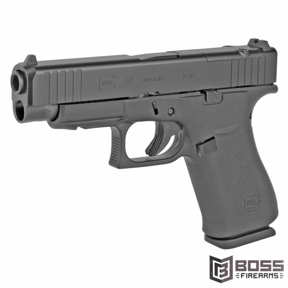 Glock - 48 MOS 9mm Pistol 4.17" - PA4850201FRMOS - 764503046636 - Boss Firearms - BossFirearms.com