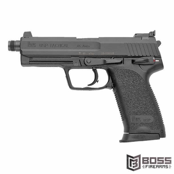 Heckler & Koch - USP45 Tactical V1 DA/SA 45ACP - 5.09" - 81000350 - 642230261471 - Boss Firearms - BossFirearms.com
