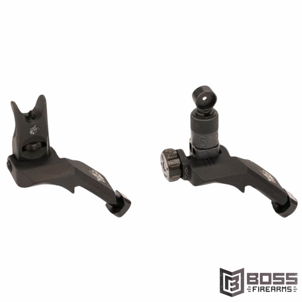 Knight's Armament - 45 Degree Offset Folding Micro Sights - 200 to 600 Meter - #31593