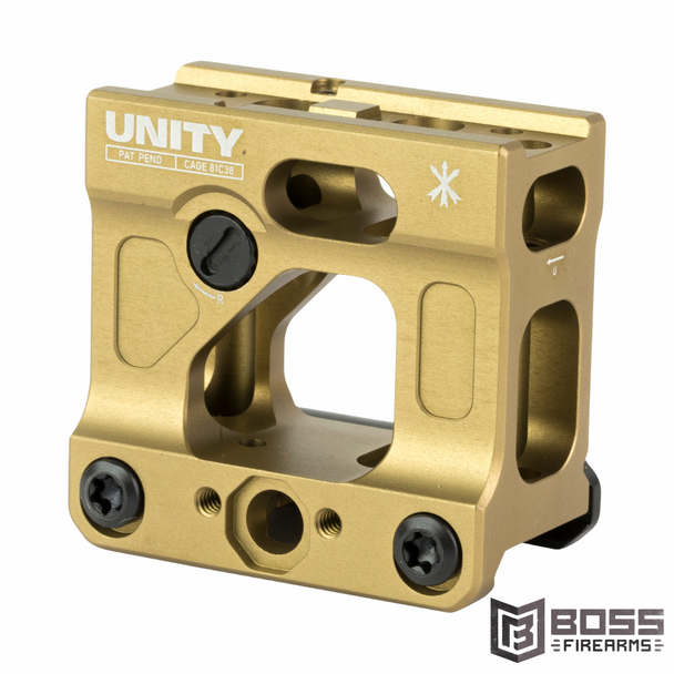 Unity Tactical - Fast Micro Red Dot Mount 2.26" FDE - FST-MICF - 810007880020 - Boss Firearms - BossFirearms.com