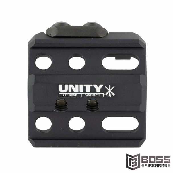 Unity Tactical - Fusion Micro Hub Base Black - FUS-MHB - 859114006138 - Boss Firearms - BossFirearms.com