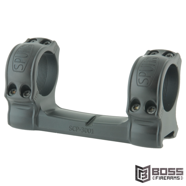 Spuhr - Picatinny Aesthetic Mount 30mm H/1.18" 0 MOA - SCP-3001A - 7340150712167 - Boss Firearms - BossFirearms.com