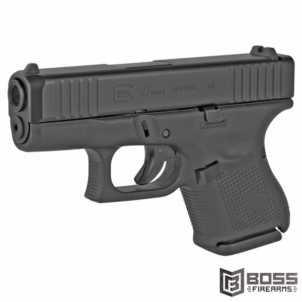 Glock - 27 Gen 5 .40S&W Pistol 3.43" - PA275S201 - 764503044076 - Boss Firearms - BossFirearms.com