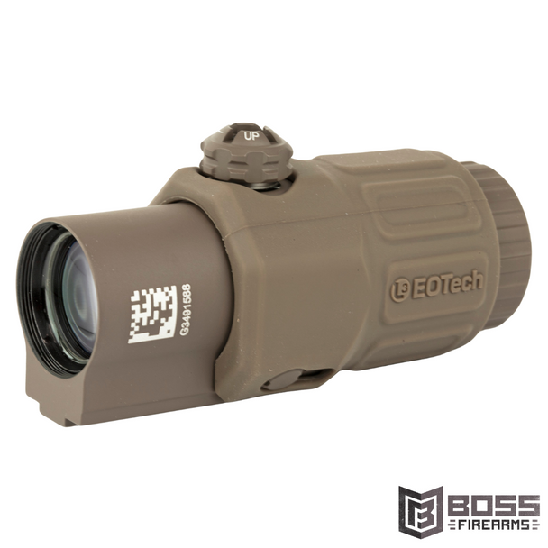 EOTech - Magnifier 3X Tan Finish Switch to Side - G33.STS TAN - 672294300397 - Boss Firearms - BossFirearms.com