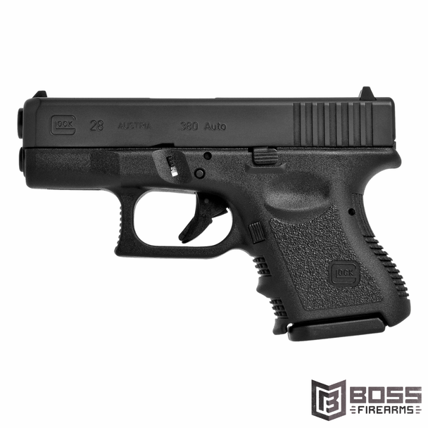 Glock 28 Gen 3 .380ACP pistol - 3.43" - UI2850201 - 764503001277 - Boss Firearms - BossFirearms.com