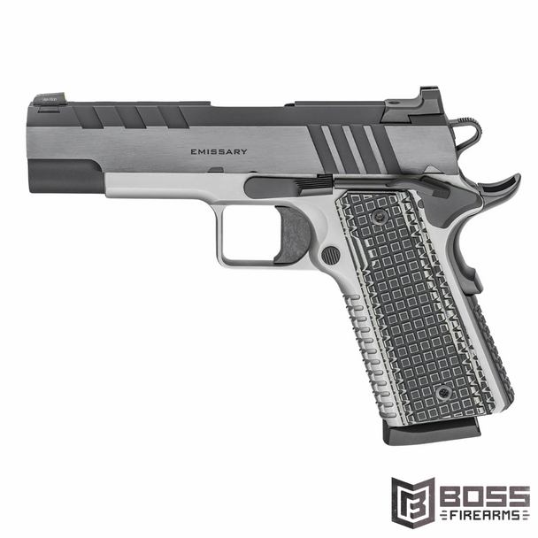 Springfield Armory - Emissary 1911 Commander .45ACP Pistol - 4.25" - PX9218L - Boss Firearms - BossFirearms.com