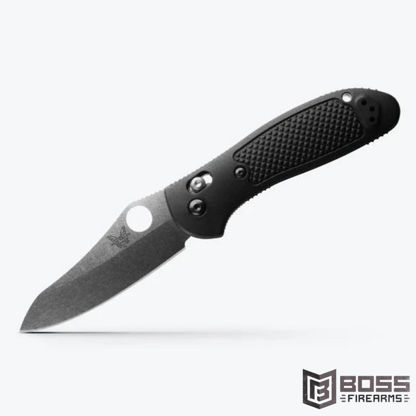Benchmade Griptilian - Black Grivory - Sheepsfoot - 550-S30V - Boss Firearms - BossFirearms.com
