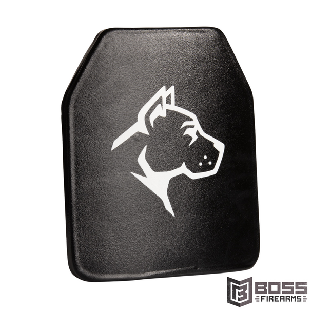 Guard Dog Body Armor Level IV Ceramic Plate Armor - IVPLATE-6.5 - Boss Firearms