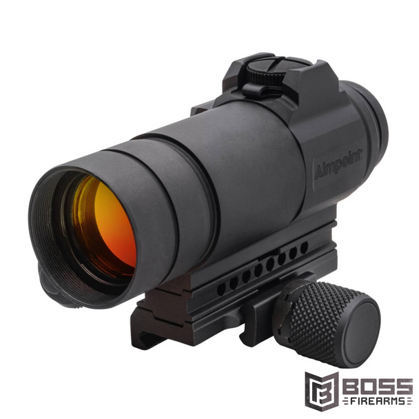 Aimpoint - CompM4s Red Dot Reflex Sight 2 MOA QRP2 Mount - 12172 - 7350004381586 - Boss Firearms - BossFirearms.com