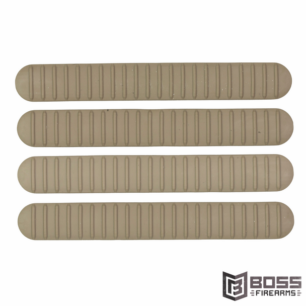 B5 Systems Rail Covers 4 Pack Fits M-LOK - FDE - RCM-1257 - 814927022157 - Boss Firearms - BossFirearms.com