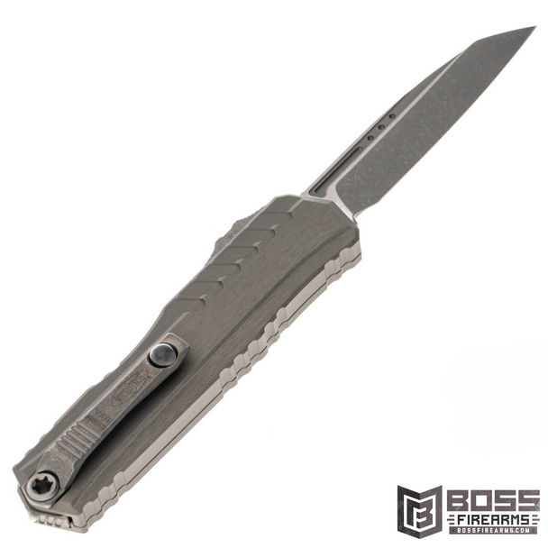 Microtech - Cypher II S/E Natural Clear Apocolyptic Standard - 1241-10APNC - Boss Firearms - BossFirearms.com