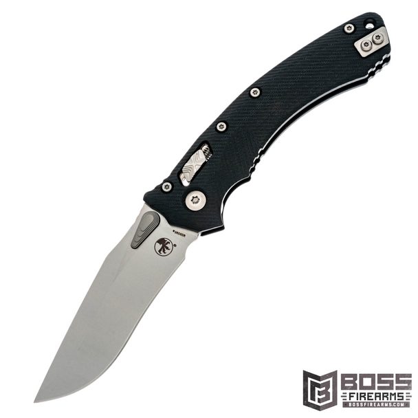 Microtech Amphibian Ram-LOK Folding Knife - 137RL-10FLGTBK - Boss Firearms - BossFirearms.com