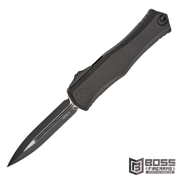 Microtech - Hera II D/E Tactical - Black - 1702-1T - Boss Firearms - BossFirearms.com