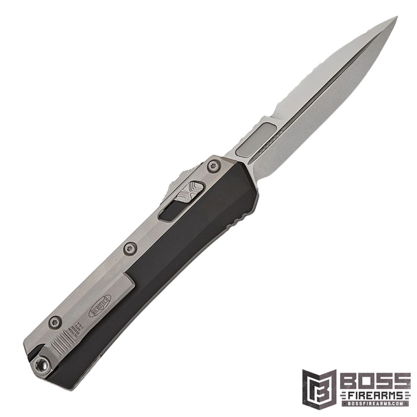 Microtech - Glykon Bayonet - Stonewash - OTF - 184-11 - Boss Firearms - BossFirearms.com
