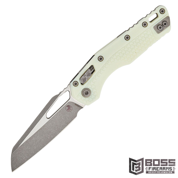 Microtech - MSI RAM-LOK Manual Folding Knife - White Apocalyptic - 210T-10APPMWH - Boss Firearms - BossFirearms.com