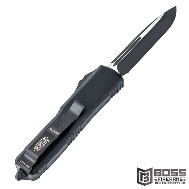 Microtech - UTX-85 S/E - OTF- Black Tactical Standard - 231-1T- Boss Firearms - BossFirearms.com