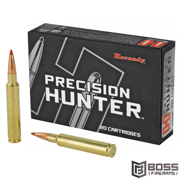 Hornady - Precision Hunter 280 Ackley 162gr ELD-X 20/Box - 85586 - 090255855869 - Boss Firearms - BossFirearms.com