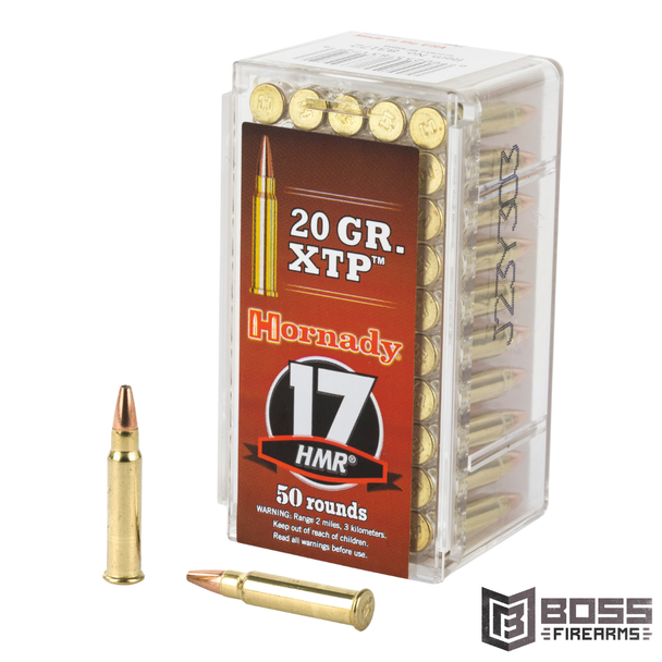 Hornady - Varmint Express 17HMR 20gr XTP 50/Box - 83172 - 090255831726 - Boss Firearms - BossFirearms.com