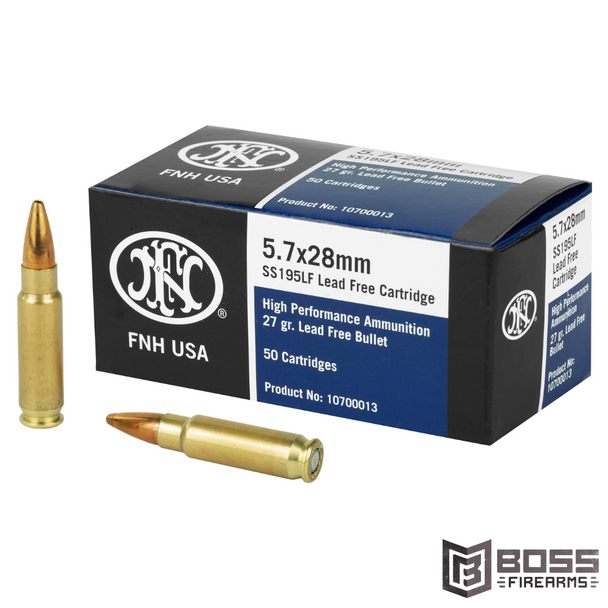 FN America - Self Defense 5.7x28mm 27 gr Hollow Point 50/box - 10700012 - 818513002943 - Boss Firearms - BossFirearms.com