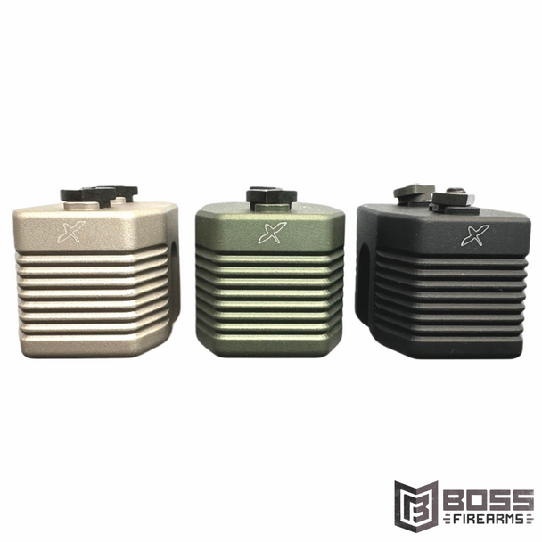 Forward Controls Design - HSM (Hand Stop, MLOK) Black/FDE - Boss Firearms - BossFirearms.com