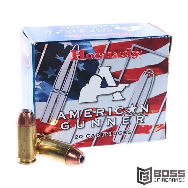 Hornady - American Gunner 40 S&W 180 gr XTP 20/Box - 91364 - 090255913644 - Boss Firearms - BossFirearms.com