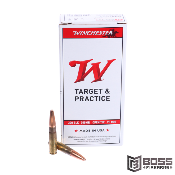 Winchester - USA 300 Blackout 200 gr Subsonic - USA300BLKX - 020892224582 - Boss Firearms - BossFirearms.com