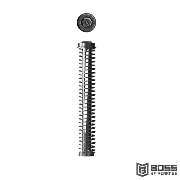 Radian Weapons Glock 19 Compressor Quick-Tune Guide Rod Assembly - Fits Gen 1-5, Screwless Design A-G-19-ROD